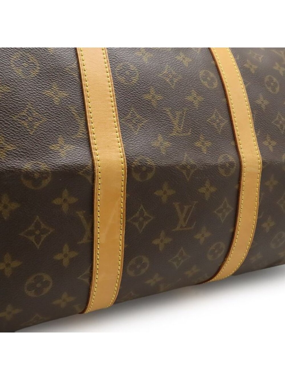 Louis Vuitton Monogram Keepall 55 Boston Bag Travel Purse - Picture 7 of 8